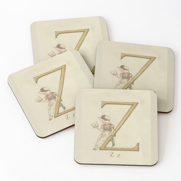 Item preview, Kate Greenaway Letter Z designed and sold by stevepaint.