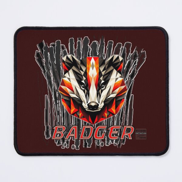Item preview, badger - wild nature collection designed and sold by Cabrasco.