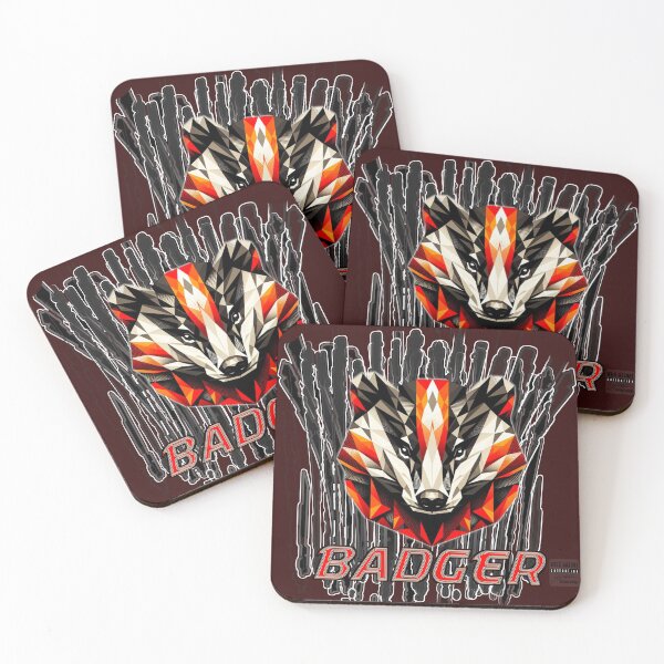 Item preview, badger - wild nature collection designed and sold by Cabrasco.