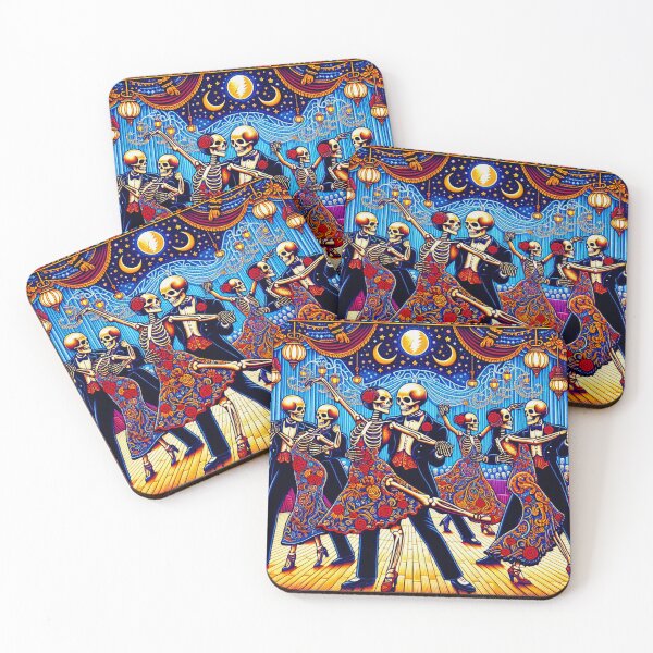 Item preview, Grateful Grand Ballroom Music and Dancing Dead Skeletons designed and sold by HippieFarms11.