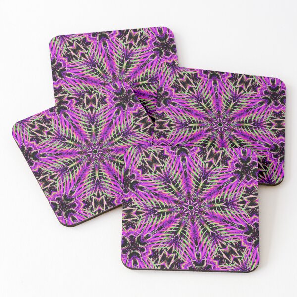 Item preview, Abstract Pink Wired Spiral Fractal Flower designed and sold by SXW Designs.