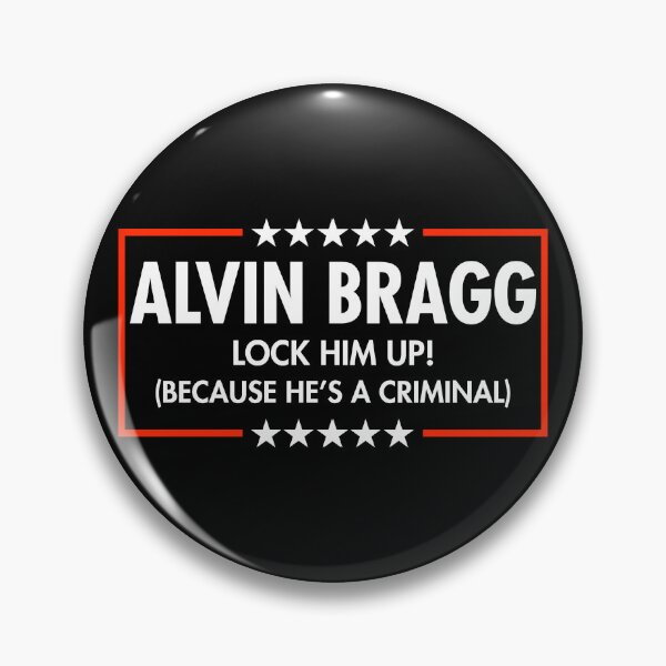 Item preview, Alvin Bragg - Lock Him Up - Because He's a criminal (black) designed and sold by Thelittlelord.