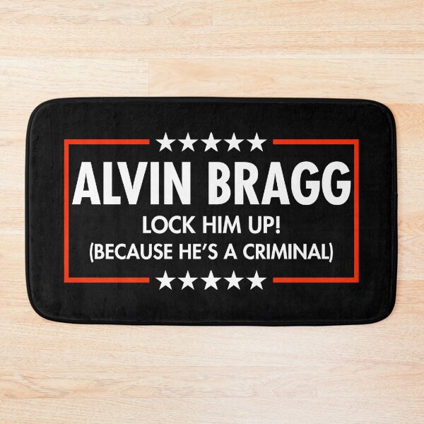 Item preview, Alvin Bragg - Lock Him Up - Because He's a criminal (black) designed and sold by Thelittlelord.