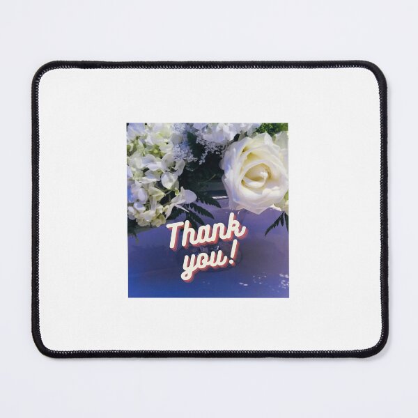 Item preview, Thank You for Weddings with Bouquet of Flowers designed and sold by CakenCoffeeCafe.