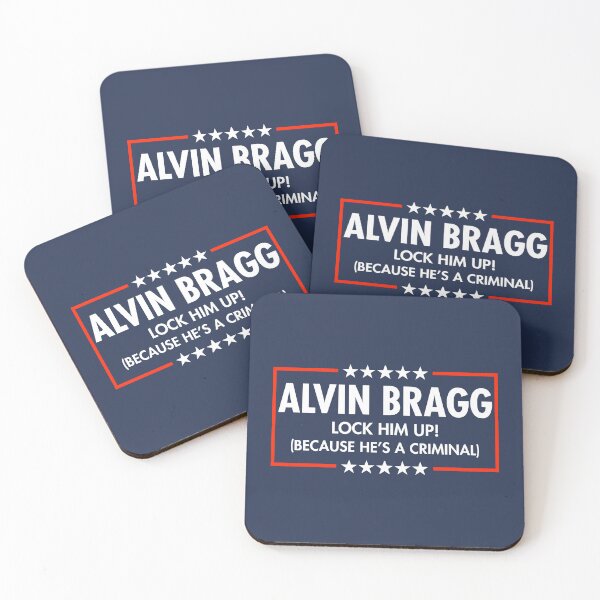 Item preview, Alvin Bragg - Lock Him Up - Because He's a criminal  (Blue) designed and sold by Thelittlelord.