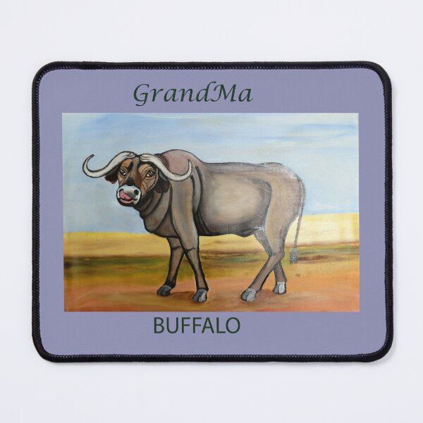 Item preview, Grandma Buffalo designed and sold by annenambiro.