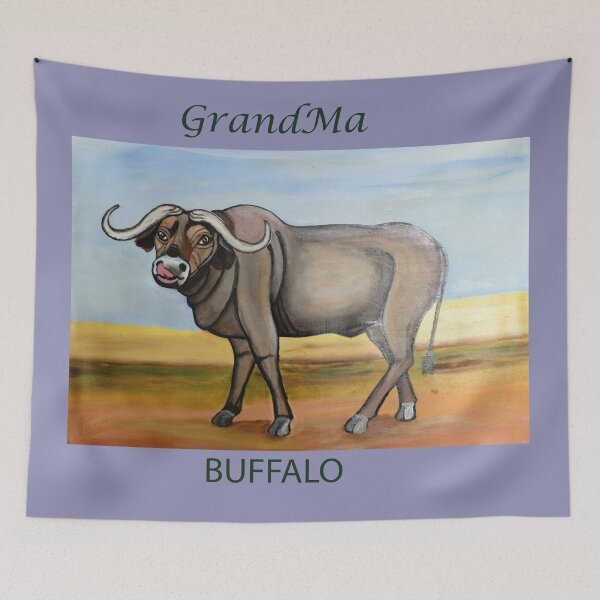 Item preview, Grandma Buffalo designed and sold by annenambiro.