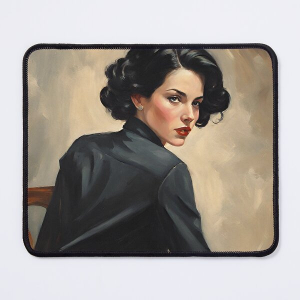 Item preview, Denise - Elegancia nostálgica: retratos vintage de mujeres designed and sold by BPMagic.