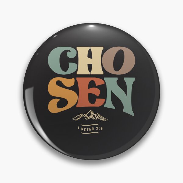 Item preview, Chosen 1 Peter 2:9 Christian Quote designed and sold by cidolopez.