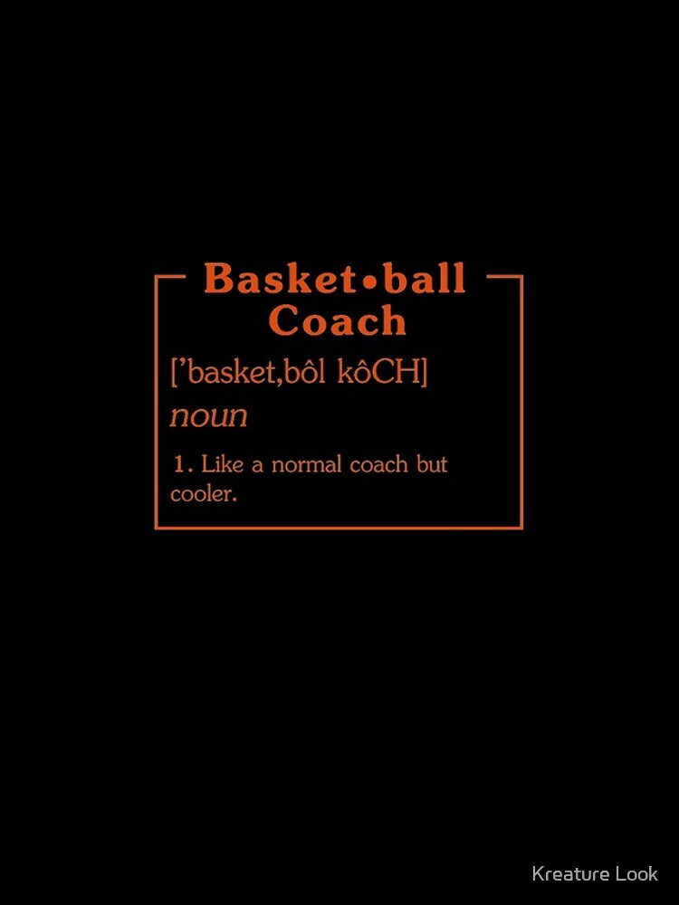 "Basketball Coach Definition basketball shirt basketball coach gift basketball team gift