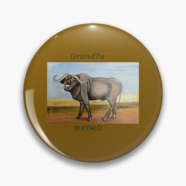 Item preview, Grandpa Buffalo designed and sold by annenambiro.