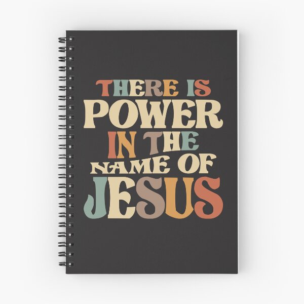 Item preview, Power in Jesus Name Christian Quote designed and sold by cidolopez.