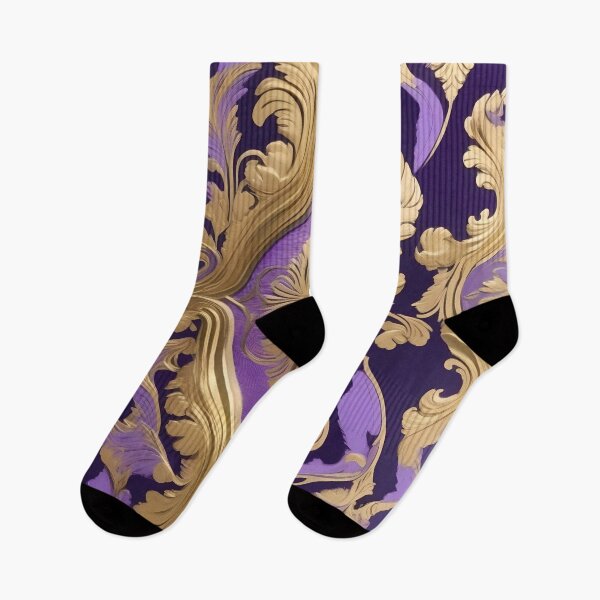 Item preview, Lavender & Gold Baroque designed and sold by DesignsByPrnces.