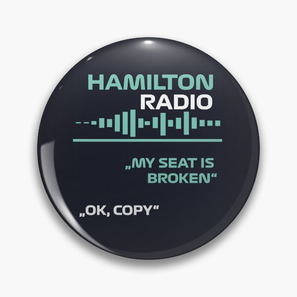 Artikelvorschau, F1-Team-Radio – Mein Sitz ist kaputt, Lewis Hamilton entworfen und verkauft von Formula 1 Designs.