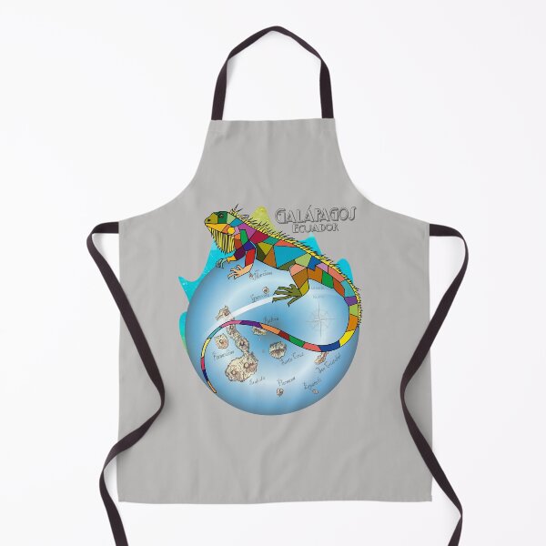 Item preview, Galapagos marine iguana in colors designed and sold by leeloolook.