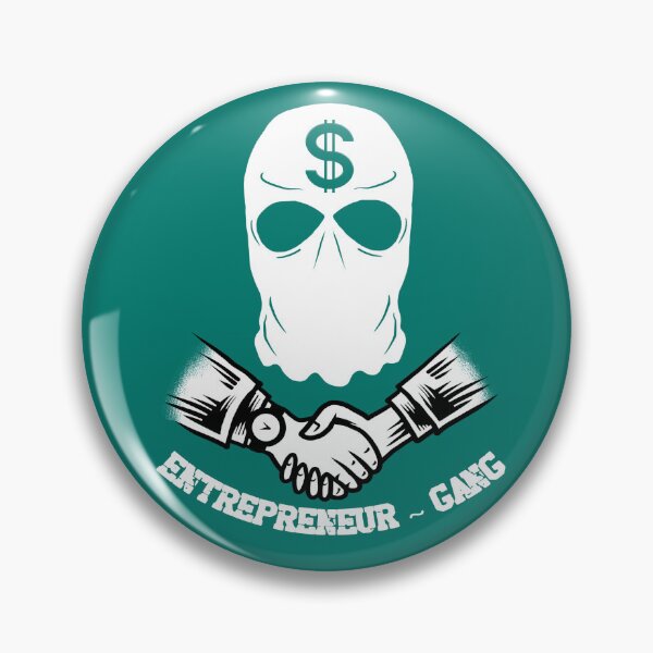 Item preview, Hustle and Heart: Entrepreneur Gang designed and sold by SmokaARTS.