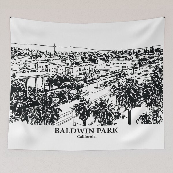 Item preview, Baldwin Park - California designed and sold by Lakeric Cityscapes.