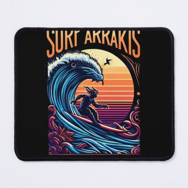 Item preview, Explore Arrakis - Classic Surf Inspired T-Shirt - Sand Dunes - Traditional Sci-Fi - Blue Bird designed and sold by Plazacore.