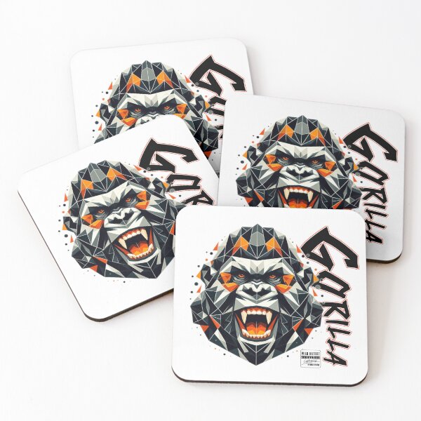 Item preview, gorilla - wild nature collection designed and sold by Cabrasco.