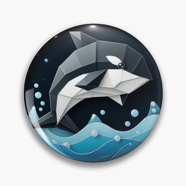 Item preview, An orca jumping out of the water designed and sold by Theudric.