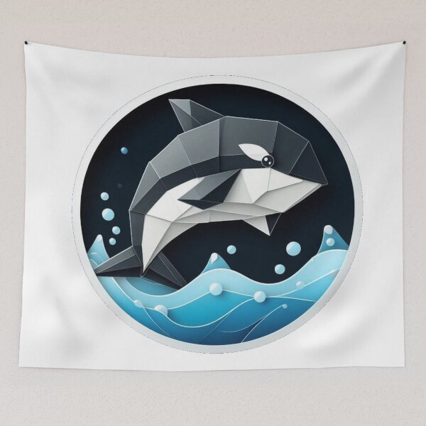 Item preview, An orca jumping out of the water designed and sold by Theudric.