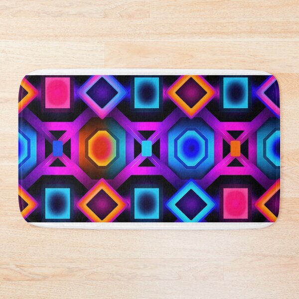 Item preview, Vibrant geometric shapes designed and sold by ShopMaxiDesigns.