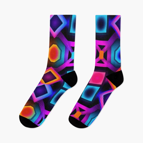 Item preview, Vibrant geometric shapes designed and sold by ShopMaxiDesigns.
