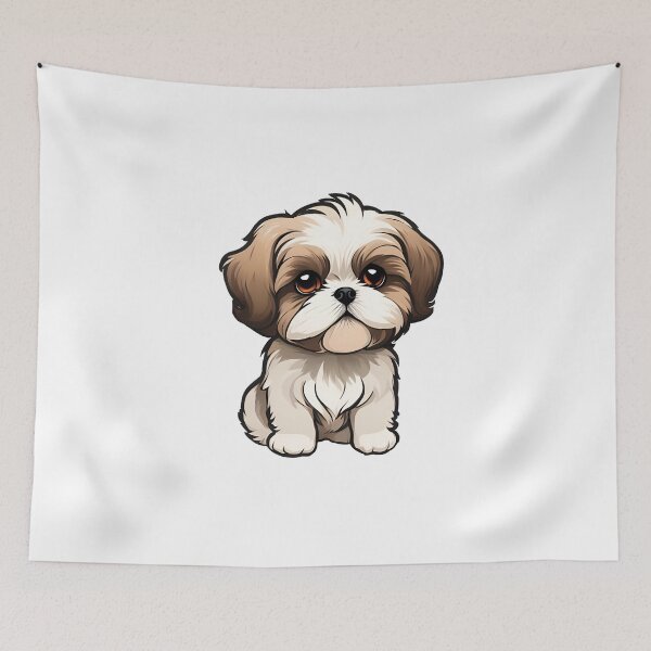 Item preview, An adorable Shi Tzu dog designed and sold by PetPeeveDesigns.