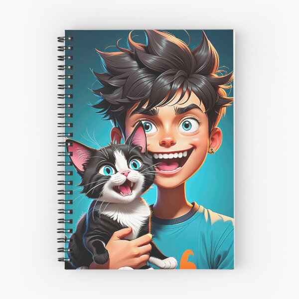 Item preview, Crazy Boy's Cat - 2 designed and sold by cyberartstudiox.