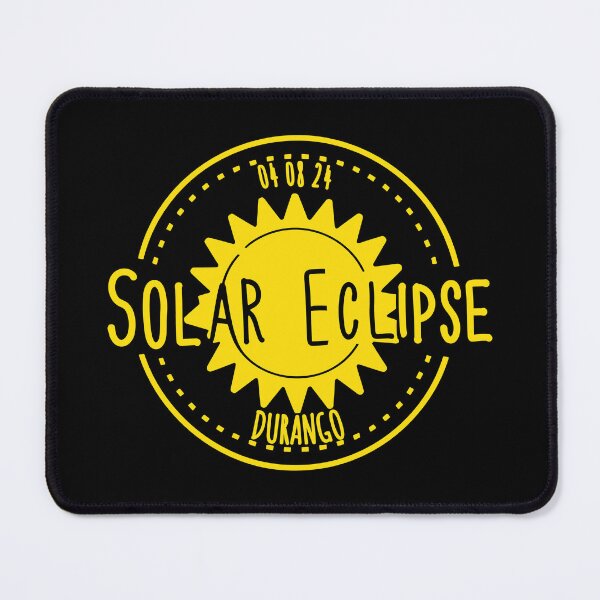 Item preview, Durango 040824 Total Solar Eclipse 2024 - yellow designed and sold by EmeraldeaArt.
