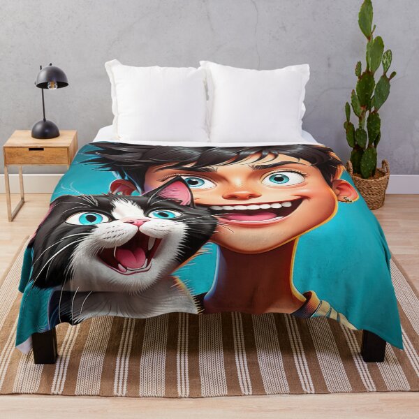 Item preview, Crazy Boy's Cat - 2 designed and sold by cyberartstudiox.