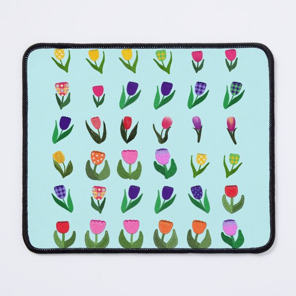 Item preview, Felt Look Tulips Spring Flowers Whimsical and Cute designed and sold by CheriesArt.