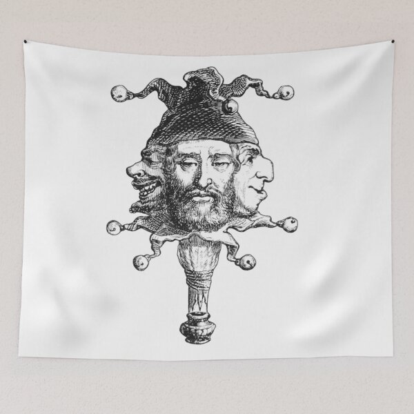 Item preview, Jester Heads Coming out of a Lamp Weird designed and sold by kylmllr101684.