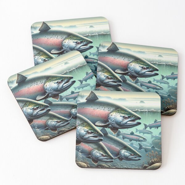 Item preview, Canadian Salmon Migration designed and sold by HippieFarms11.