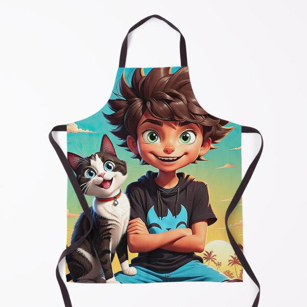 Item preview, Crazy Boy's Cat - 3 designed and sold by cyberartstudiox.