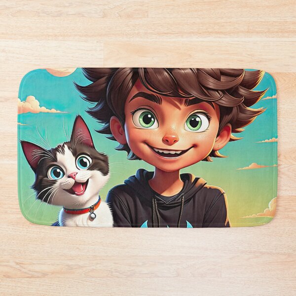 Item preview, Crazy Boy's Cat - 3 designed and sold by cyberartstudiox.