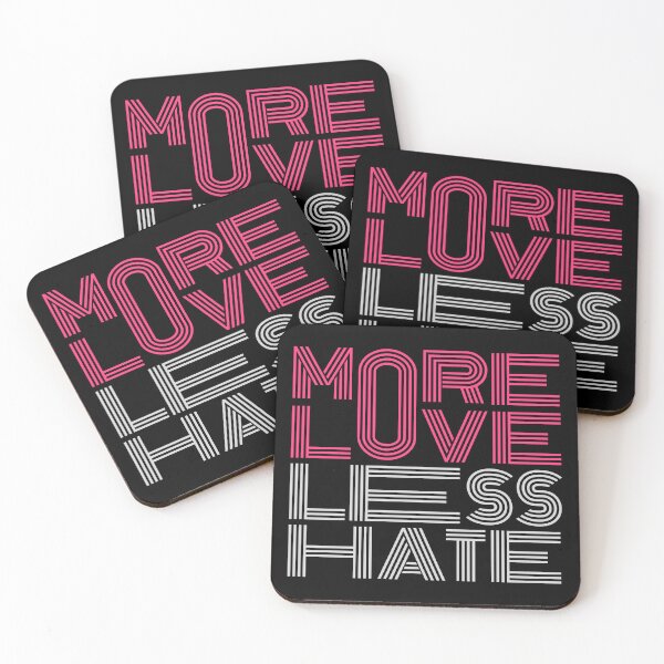 Item preview, More Love, Less Hate designed and sold by mwagie.