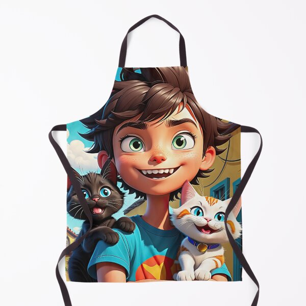 Item preview, Crazy Boy's Cat - 4 designed and sold by cyberartstudiox.