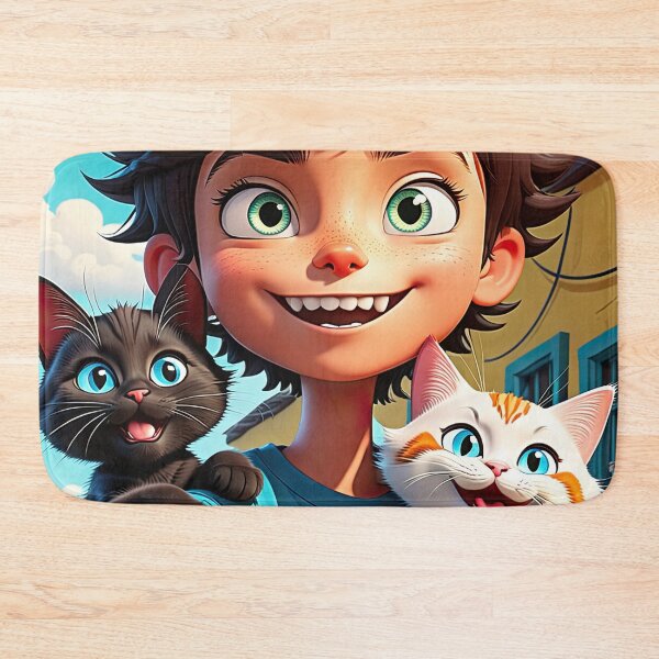Item preview, Crazy Boy's Cat - 4 designed and sold by cyberartstudiox.