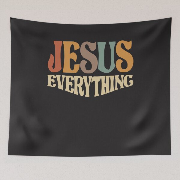 Item preview, Jesus Everything Inspirational Christian Quote designed and sold by cidolopez.