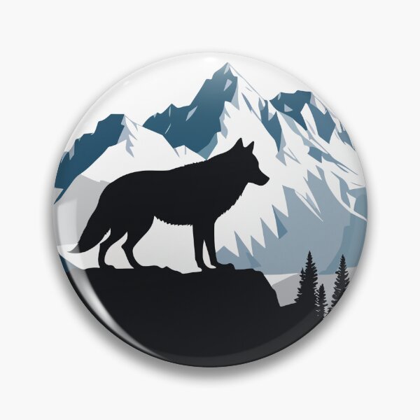 Item preview, Great mountain forest wolf designed and sold by luisalfonso1989.