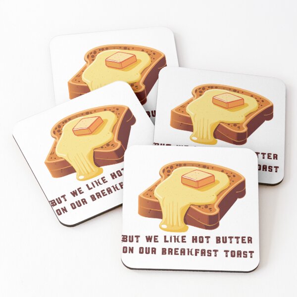 Item preview, Rapper's Delight. But we like hot butter on our breakfast toast designed and sold by NudgeWink.