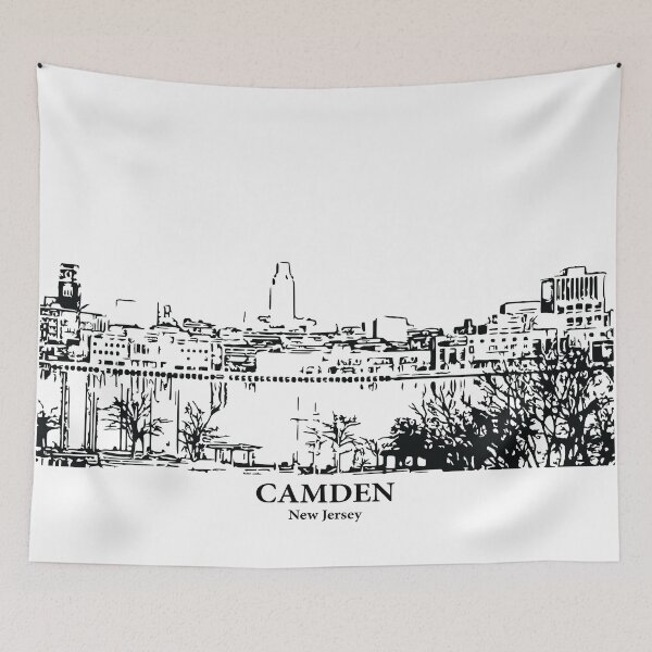 Item preview, Camden - New Jersey designed and sold by Lakeric Cityscapes.