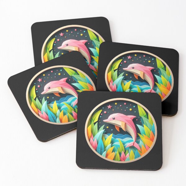 Item preview, The pink dolphin designed and sold by Theudric.