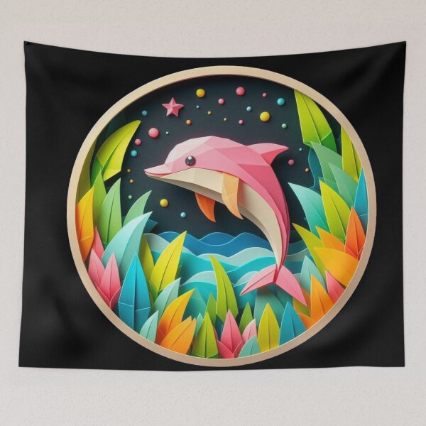 Item preview, The pink dolphin designed and sold by Theudric.