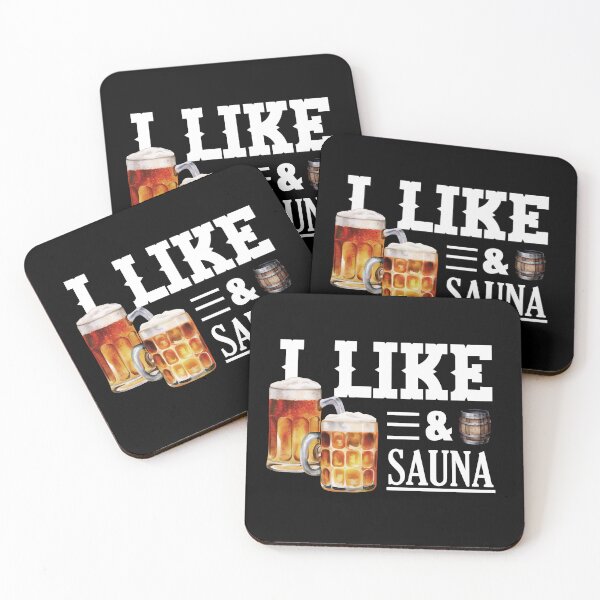 Item preview, I like beer and sauna designed and sold by SOUDESIGN-vibe.