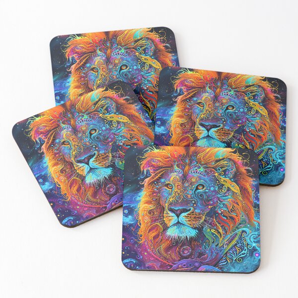 Item preview, Cosmic Visionary Lion designed and sold by wumples.