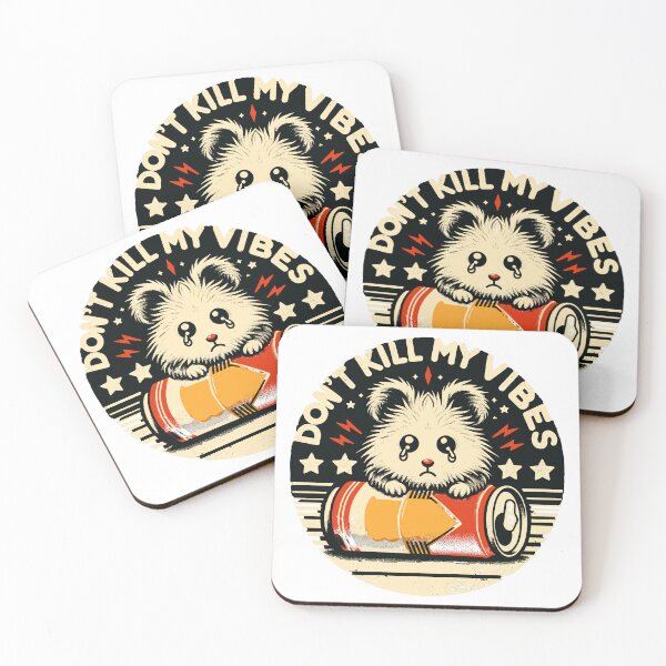 Item preview, Don't Kill My Vibe with sad hamster-hamster meme designed and sold by toobel.