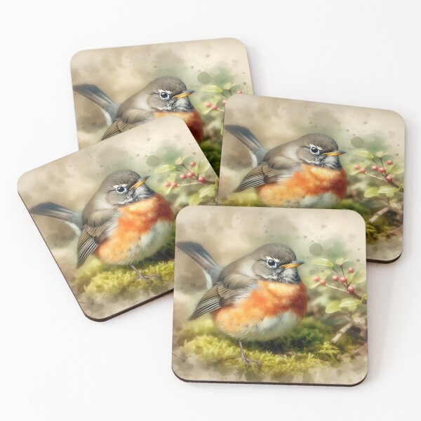 Item preview, American Robin designed and sold by RubisLeaf.