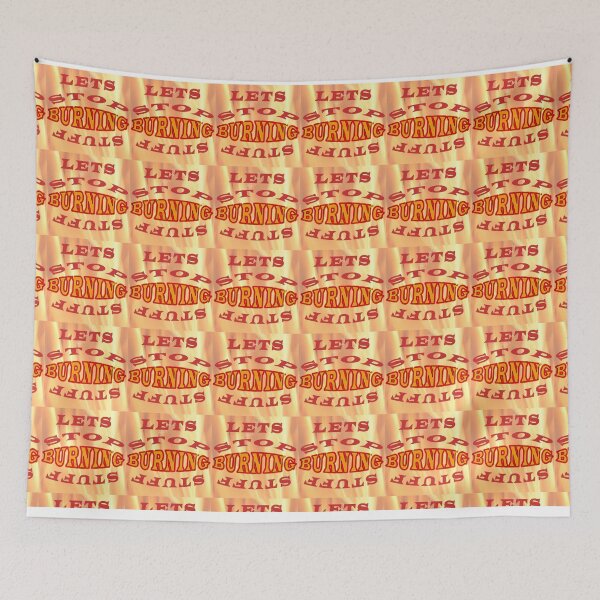 Item preview, Lets Stop Burning Stuff  Two designed and sold by 4ABetterPlanet.